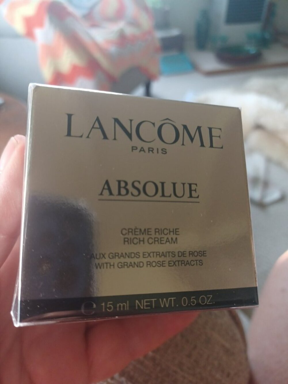 LANCOME ABSOLUE RICH CREAM WITH GRAND ROSE EXTRACTS 15ml 0.5 Oz New NIB Unopened